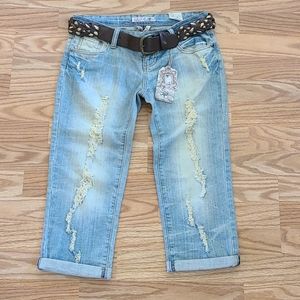 Nwt vanilla star capri